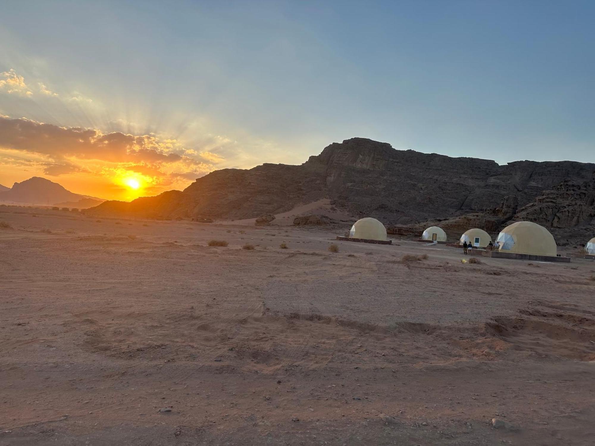 Nara Wadi Rum Camp Exterior foto