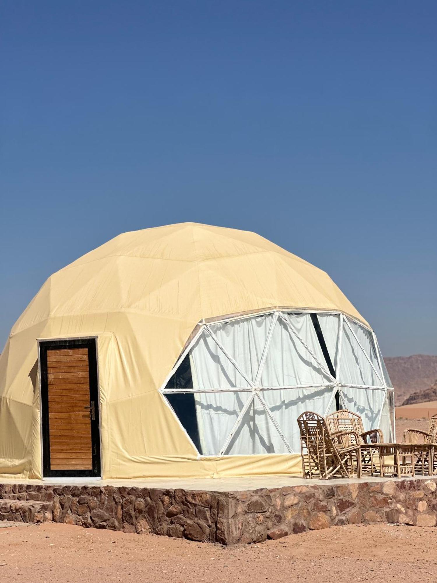 Nara Wadi Rum Camp Exterior foto