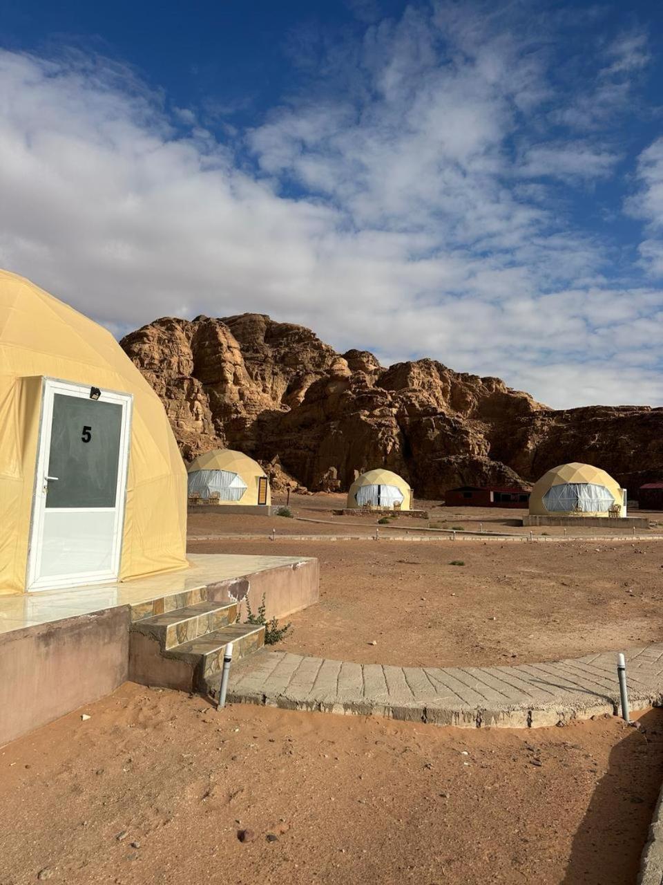 Nara Wadi Rum Camp Exterior foto